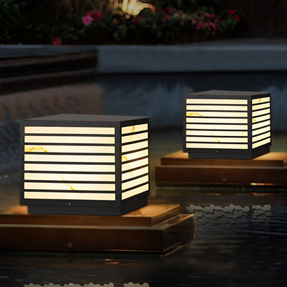 Home Pillar Light Modern Waterproof LED Outdoor Terrace Light