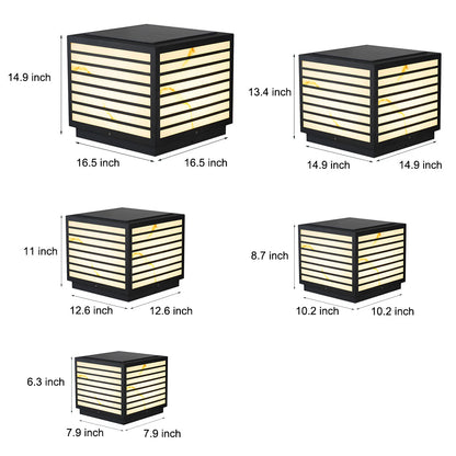 Home Pillar Light Modern Waterproof LED Outdoor Terrace Light