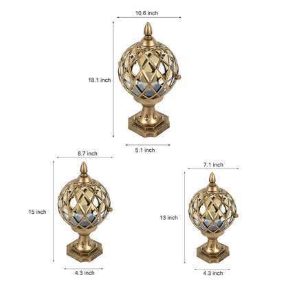 Home Pillar Light Modern Glass Fence Aluminum Light