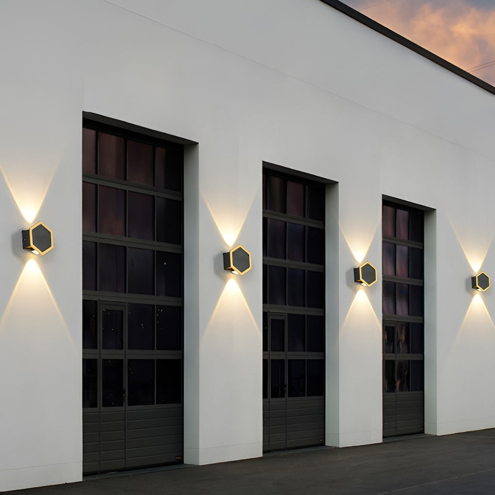Honeycomb LED Lights Wall LED Waterproof Modern Light