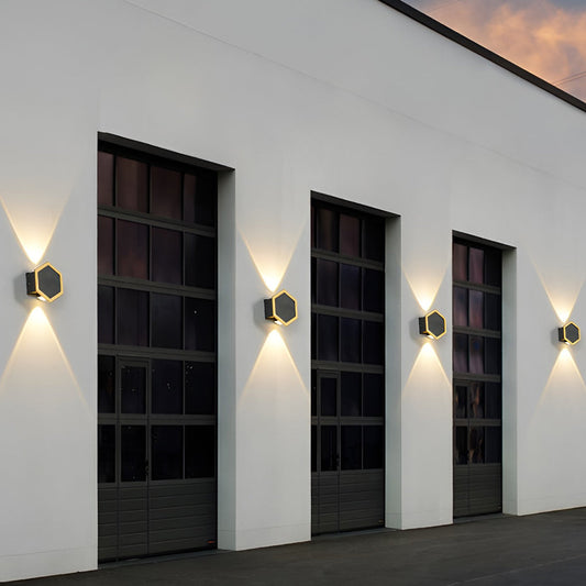 Honeycomb LED Lights Wall LED Waterproof Modern Light