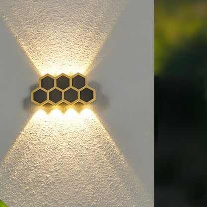 Honeycomb LED Lights Wall LED Waterproof Modern Light