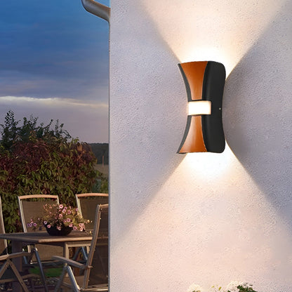 Hourglass Wall Light Waterproof up and down Modern LED Light