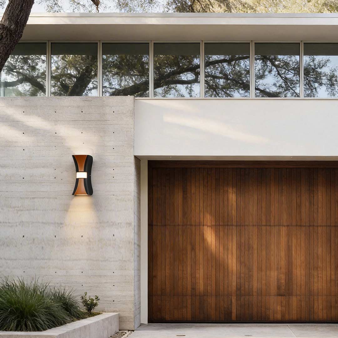Hourglass Wall Light Waterproof up and down Modern LED Light