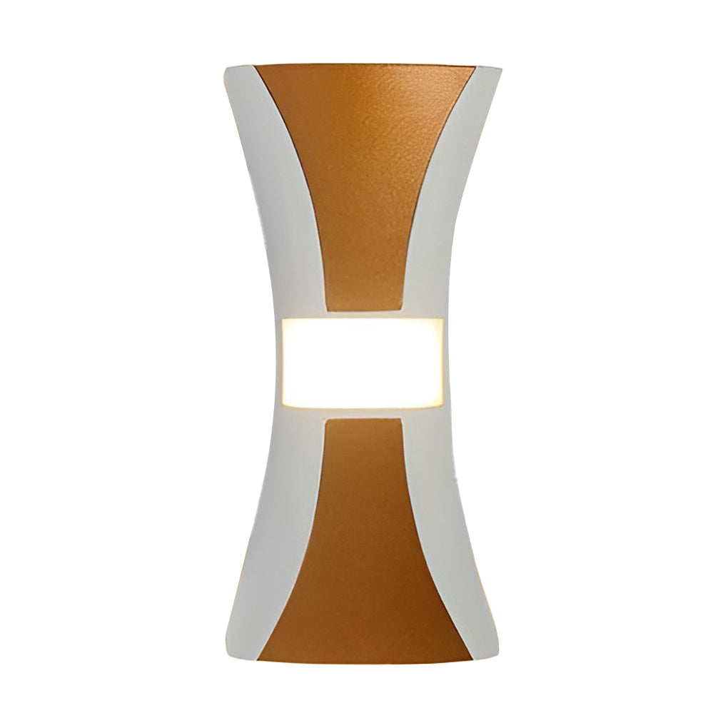 Hourglass Wall Light Waterproof up and down Modern LED Light