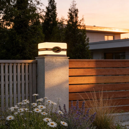 House Pillar Lights Modern Creative Outdoor Pillar Light