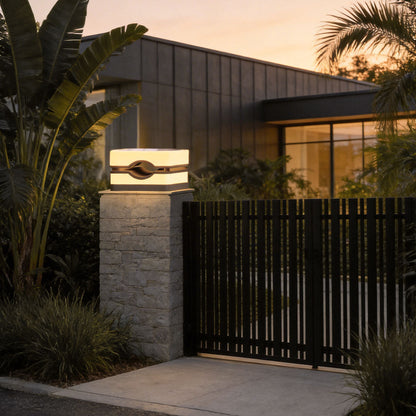 House Pillar Lights Modern Creative Outdoor Pillar Light
