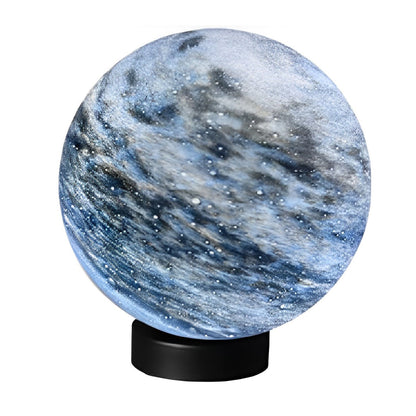 Globe Pillar Lights Modern Planetary Design Fence Lamp