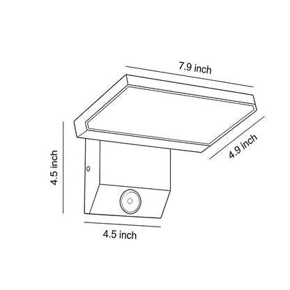 Industrial Wall Light Outdoor Adjustable Waterproof Aluminum Lamp
