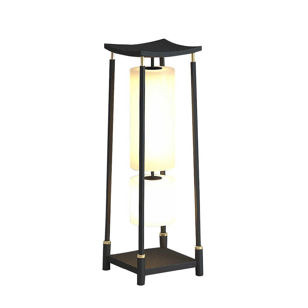 Unique Solar-Powered LED Outdoor Lights Asian-Inspired Design