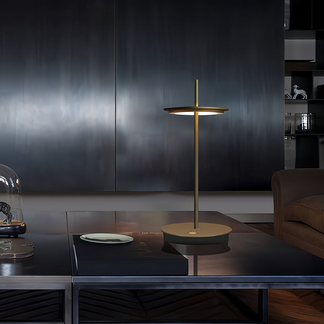 Dimmable Cordless Modern Table Lamps - Portable Metal Buffet Lamps for Home & Dining