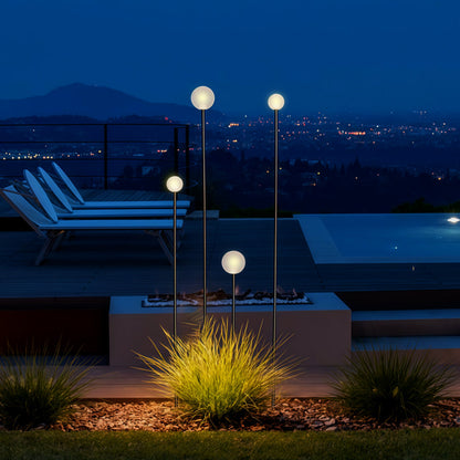 Landscape Lighting Pathway LED Round Ball Reed Light