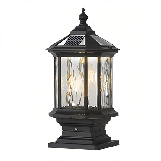 Lantern Pillar Lights European-Style Vintage Outdoor Pier Mount Light