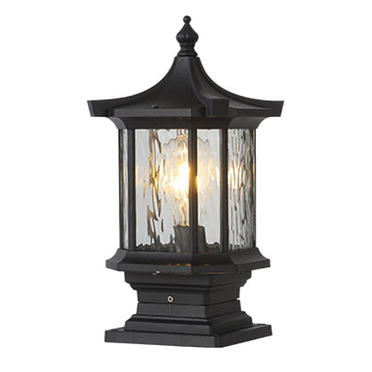 Lantern Pillar Lights European-Style Vintage Outdoor Pier Mount Light