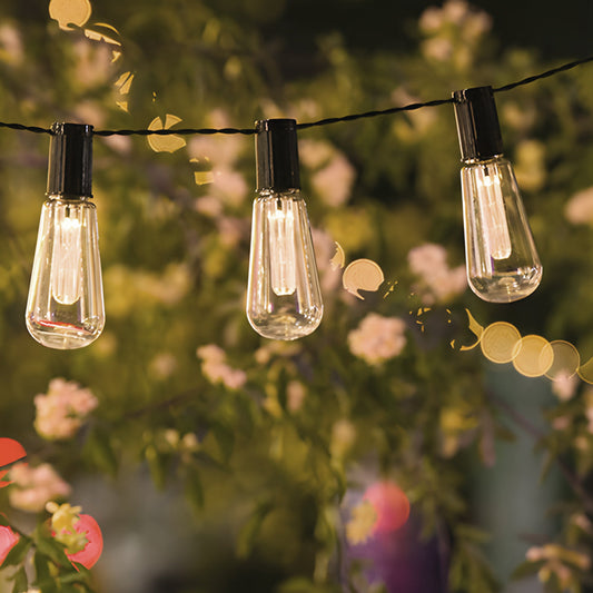 Vintage Solar Camping String Lights Camping Decorative