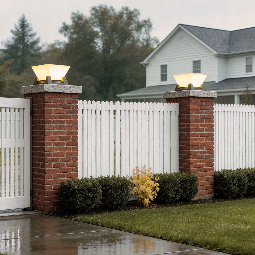 Large Pillar Lights Modern Waterproof Outdoor Light
