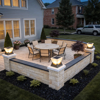 Large Pillar Lights Modern Waterproof Outdoor Light