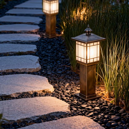 LED Bollard Landscape Lighting European-Style Waterproof Lamp