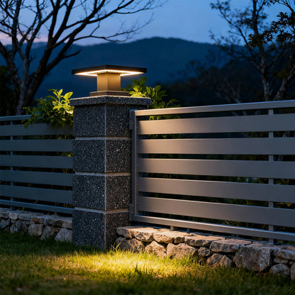 LED Gate Pillar Light Outdoor Waterproof Fence Light