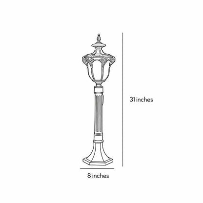 LED Lawn Lights European-Style LED Outdoor Pathway Lamp