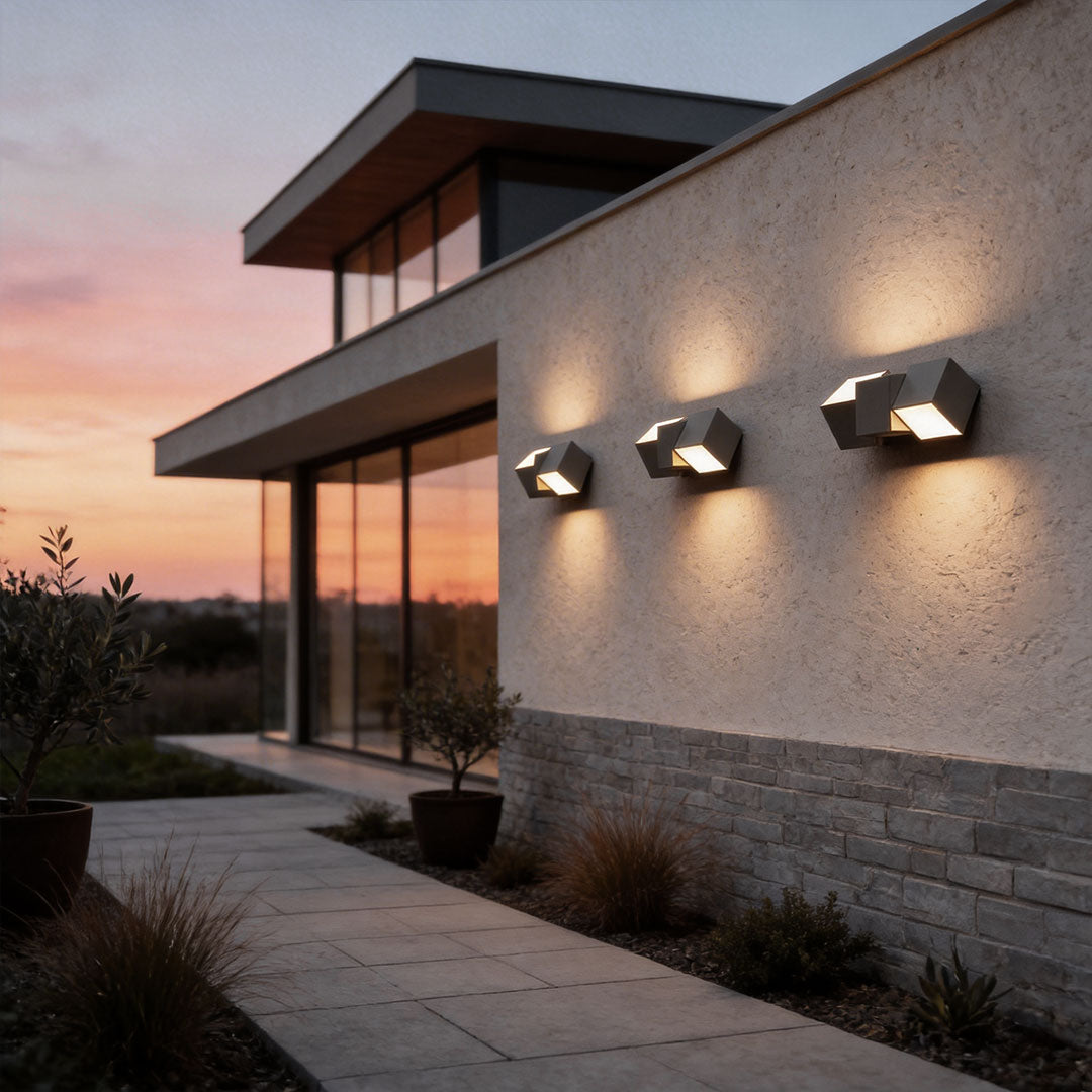 LED Outdoor Lighting Wall Mount Modern Waterproof Garden Light