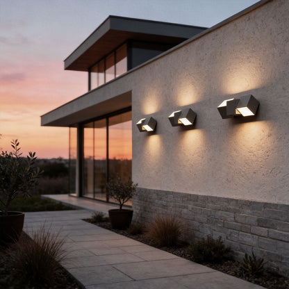 LED Outdoor Lighting Wall Mount Modern Waterproof Garden Light