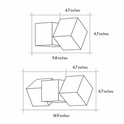 LED Outdoor Lighting Wall Mount Modern Waterproof Garden Light