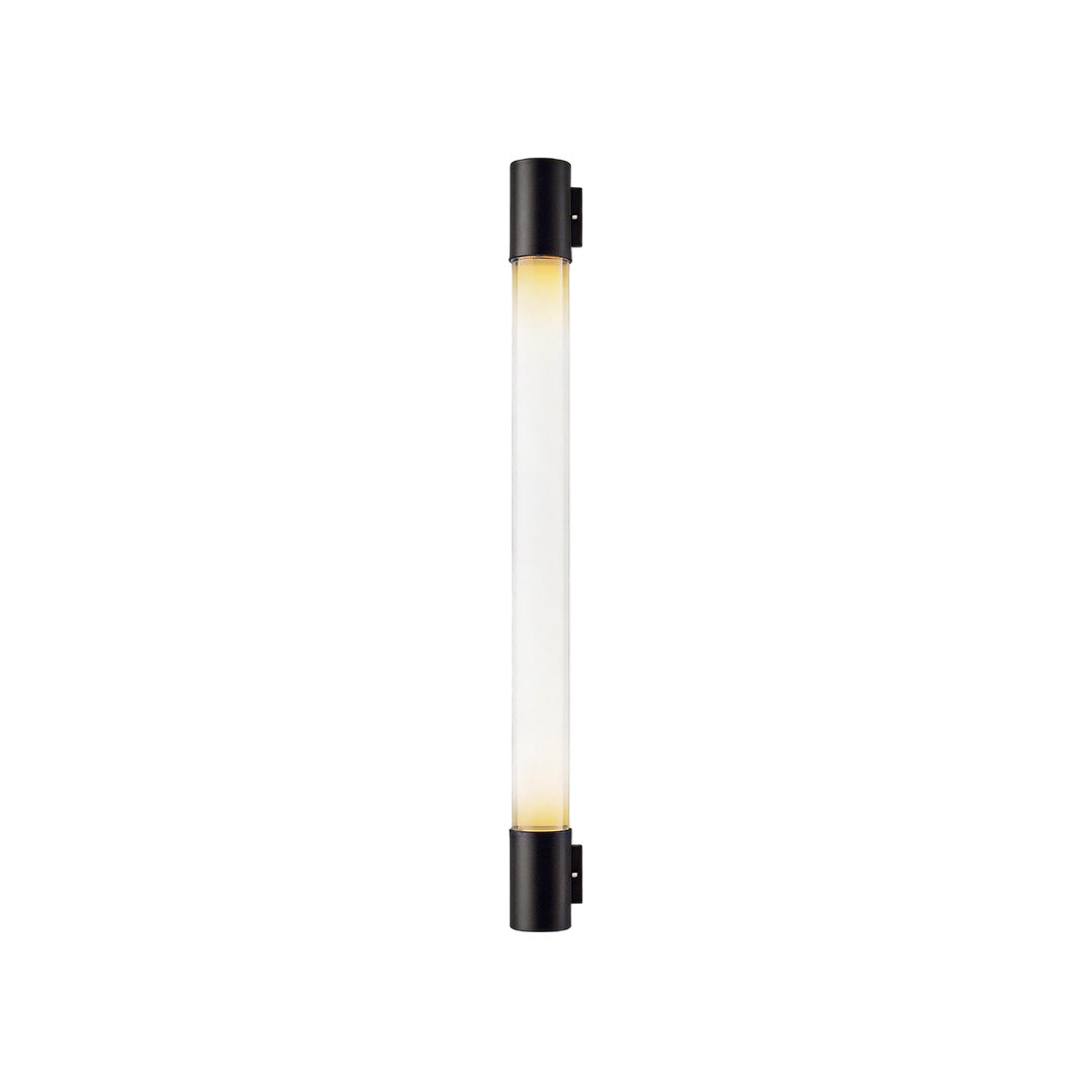 LED Outdoor Sconce Modern Black Long Aluminum Light