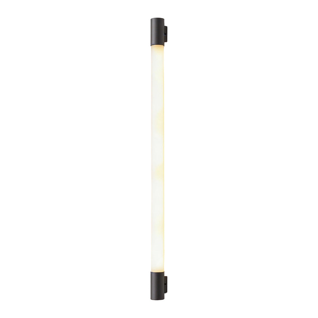 LED Outdoor Sconce Modern Black Long Aluminum Light