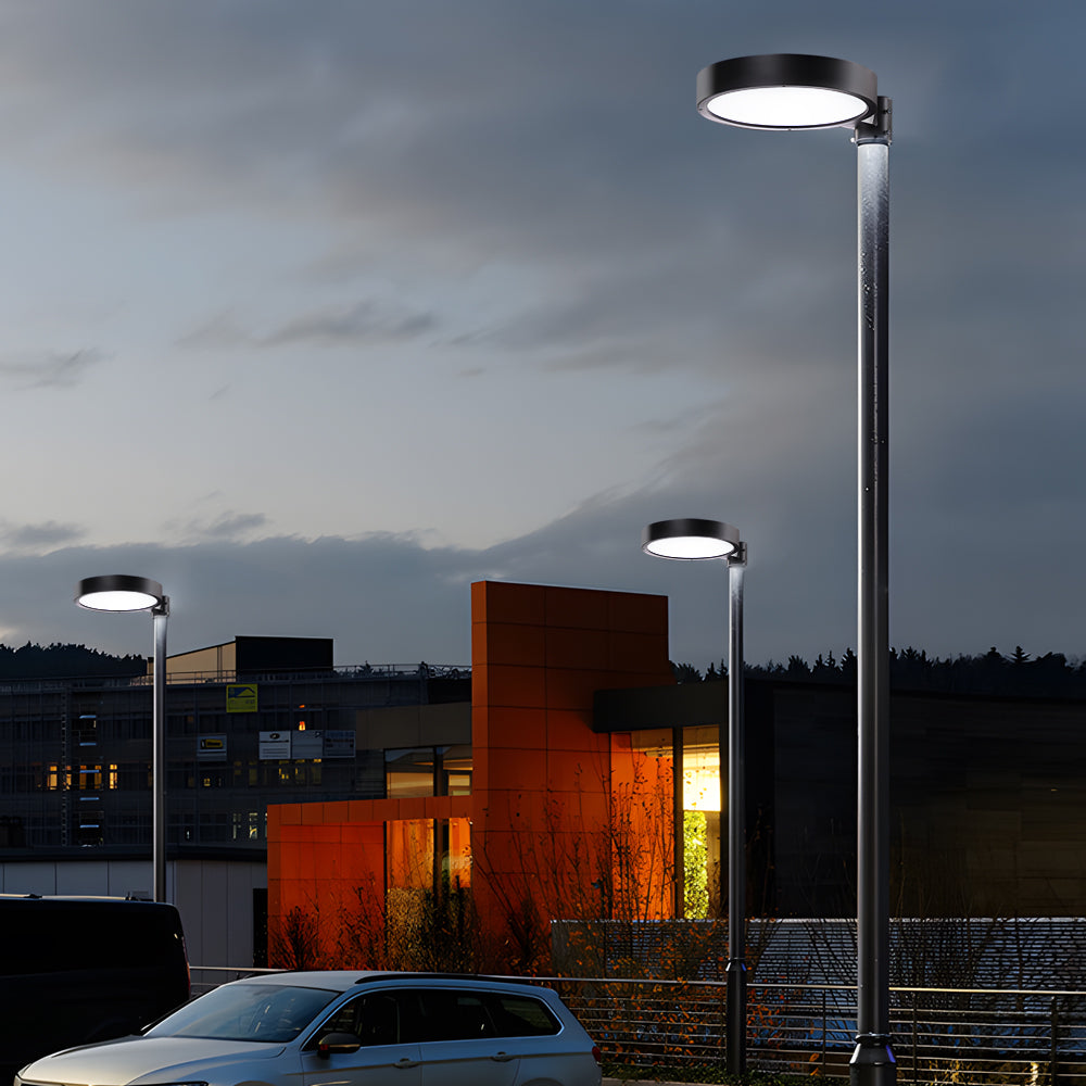 LED Pole Light Waterproof Smart Remote Control LED Solar Light