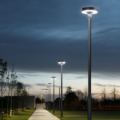 LED Pole Light Waterproof Smart Remote Control LED Solar Light