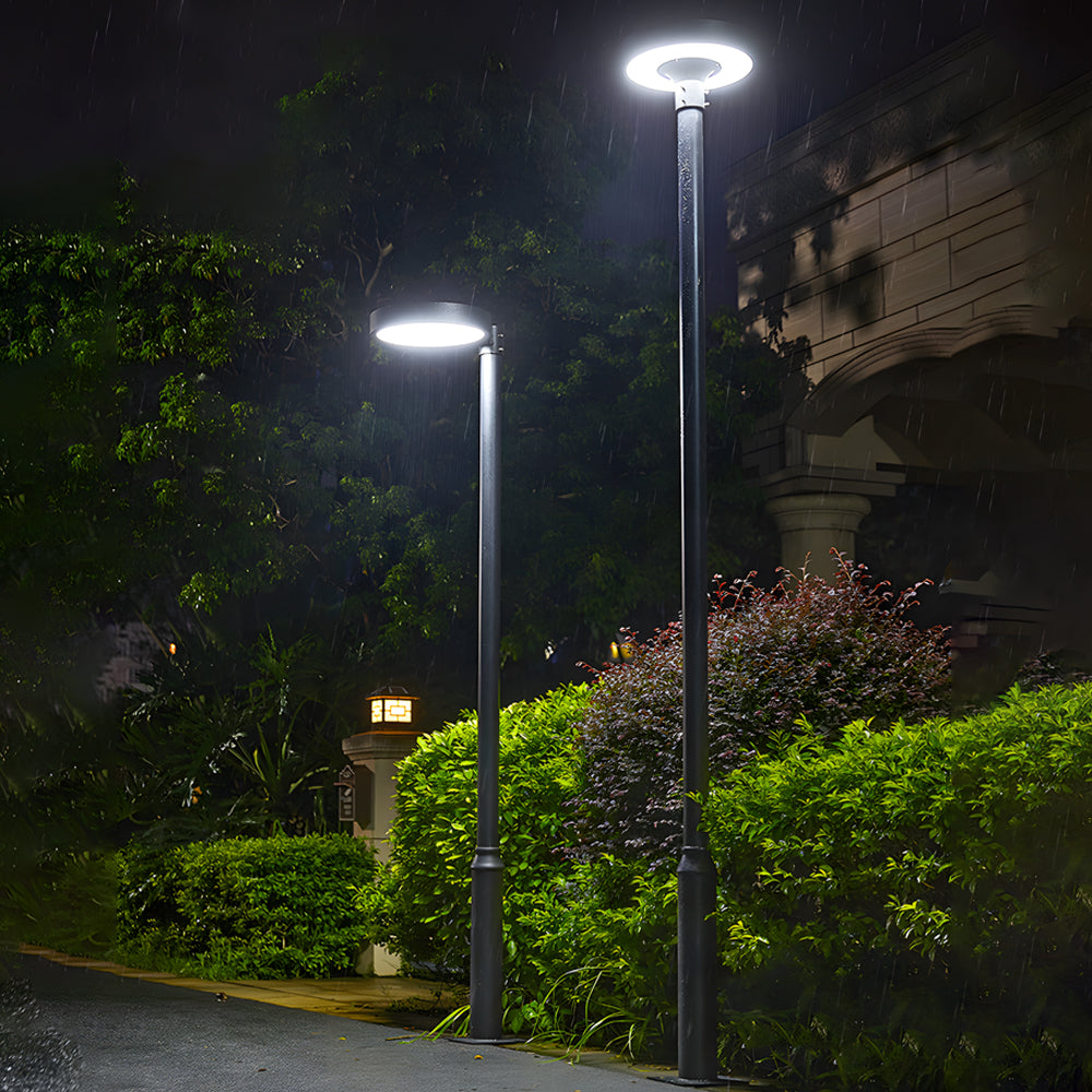 LED Pole Light Waterproof Smart Remote Control LED Solar Light