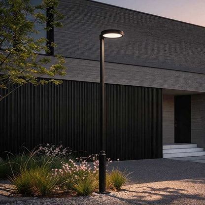 LED Pole Light Waterproof Smart Remote Control LED Solar Light