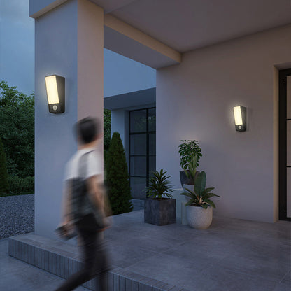 Led Wall Light Outdoor Waterproof Square Aluminum Lighting