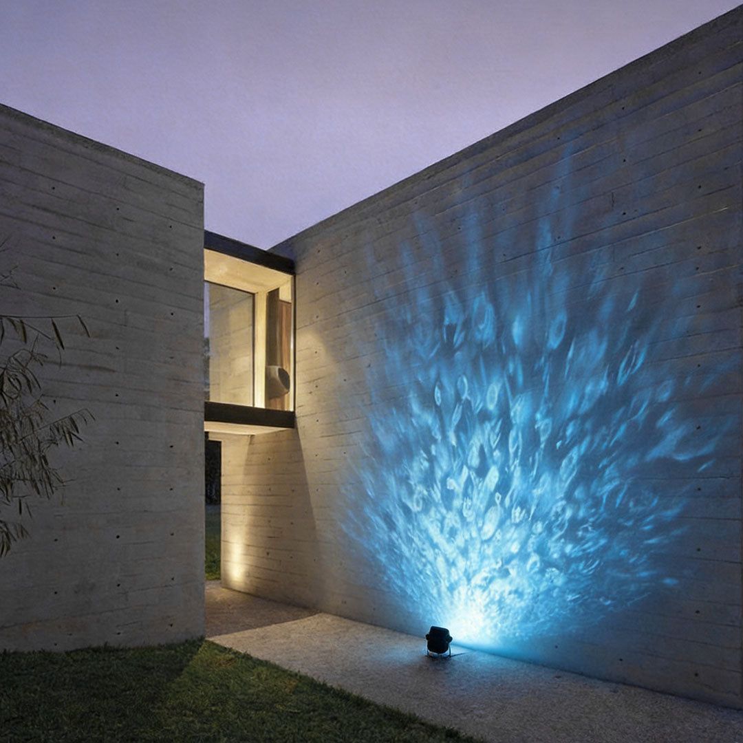 Exterior Spotlights Water Ripple Outdoor Projection Mood Light