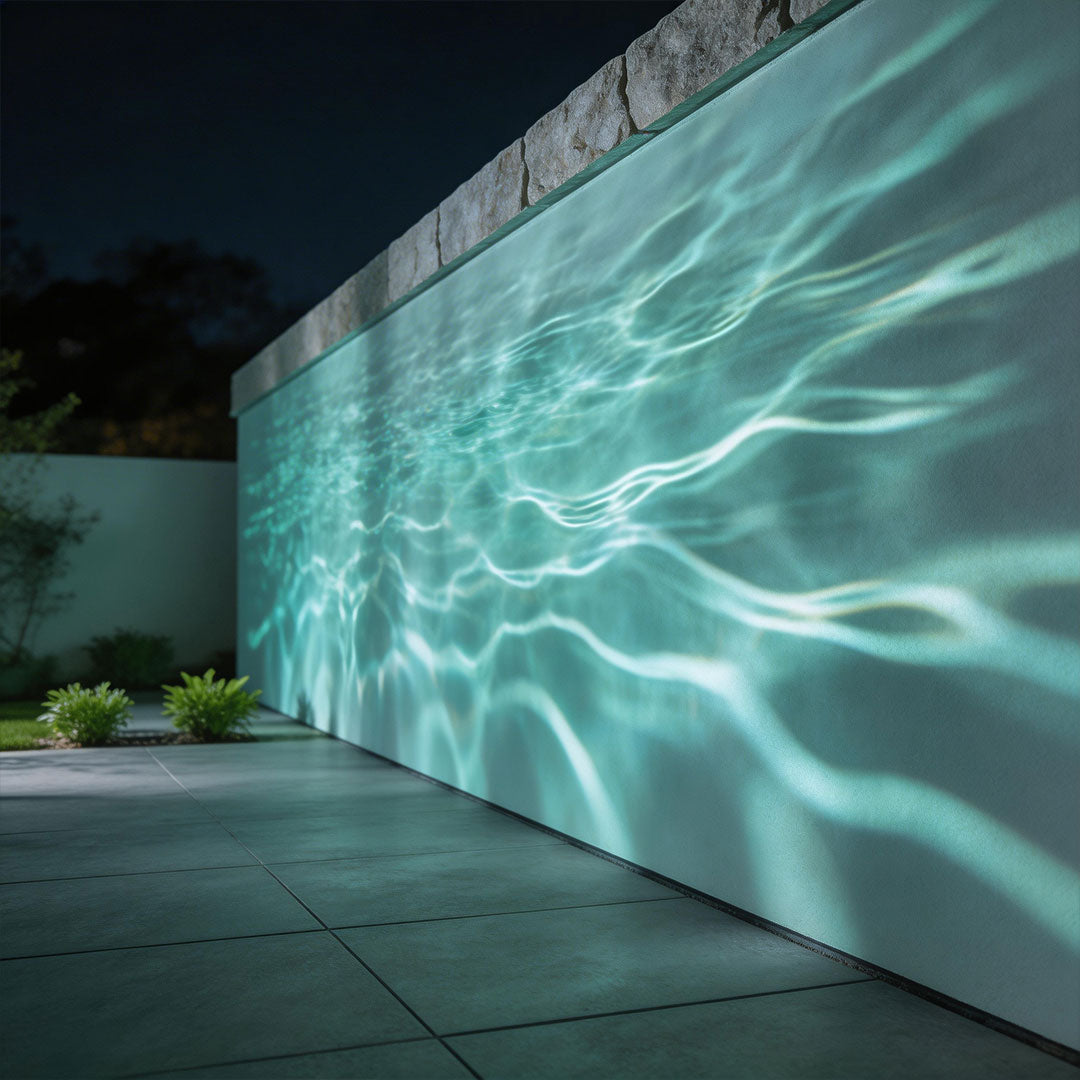 Outdoor Spotlight LED Dynamic Water Ripple Waterproof Light