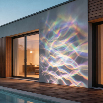Outdoor Spotlight LED Dynamic Water Ripple Waterproof Light
