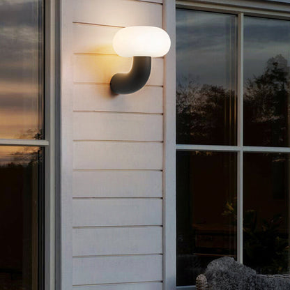 Light Outdoor Wall Sconce Waterproof Black Creative Lamp