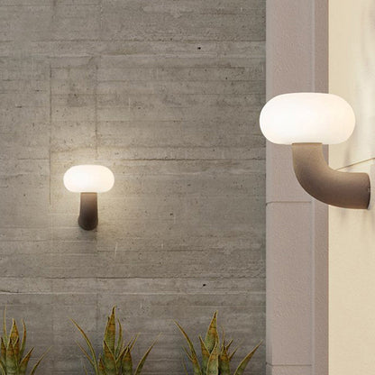Light Outdoor Wall Sconce Waterproof Black Creative Lamp