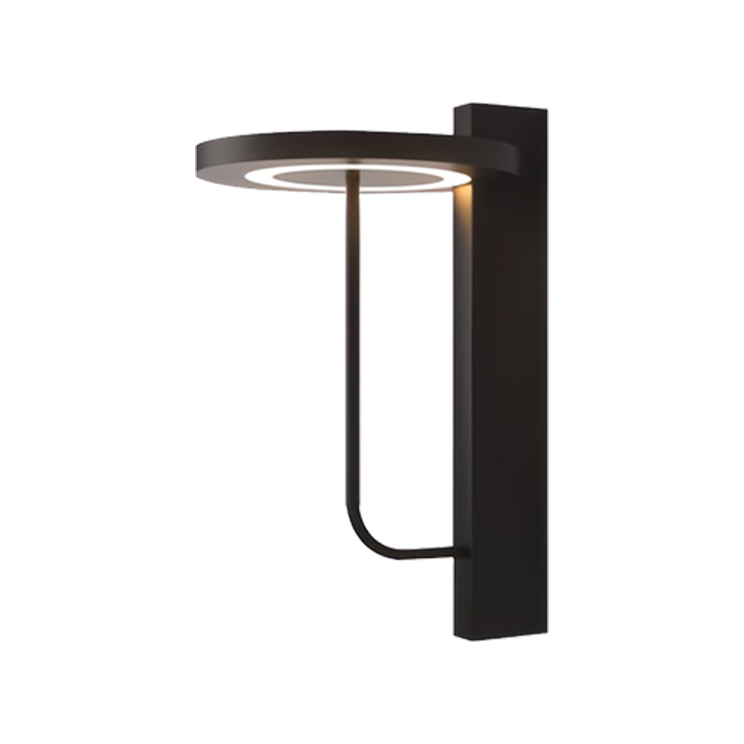 Light Sconces Outdoor Waterproof Black Metal Light