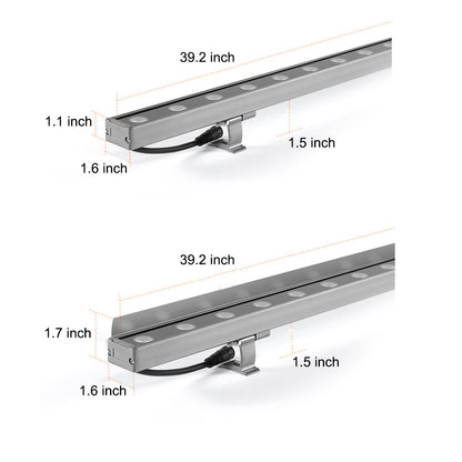 Low Voltage Wall Wash Light Modern Adjustable Linear Light