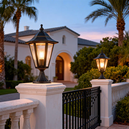 Main Gate Pillar Light European-Style Waterproof Landscape Lamp
