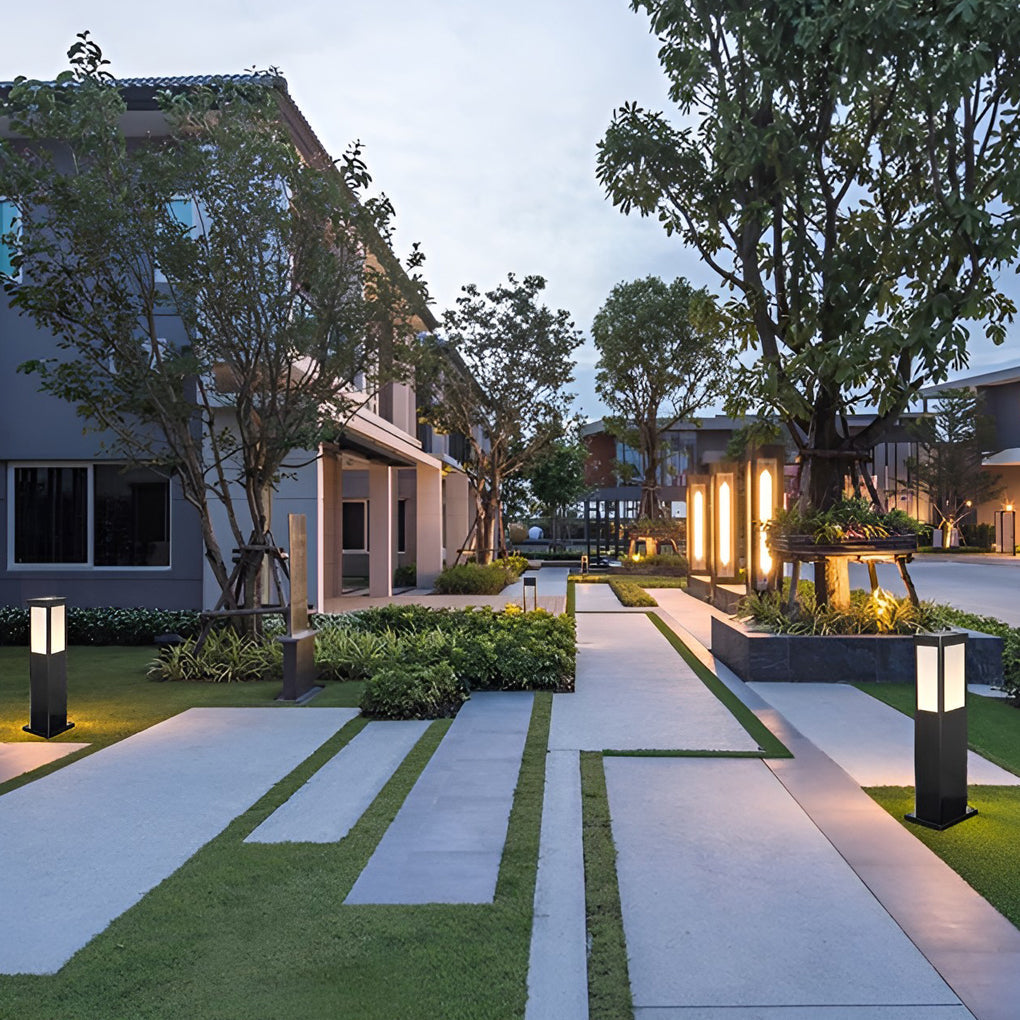 Mainstays Bollard Pathway Light Industrial Solar Waterproof Light