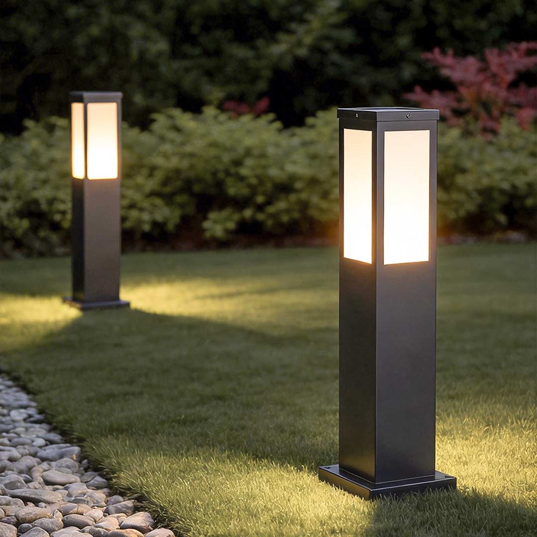 Mainstays Bollard Pathway Light Industrial Solar Waterproof Light