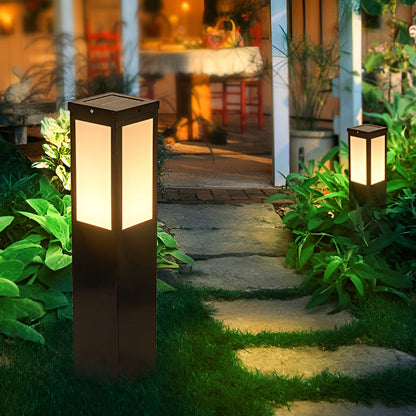 Mainstays Bollard Pathway Light Industrial Solar Waterproof Light