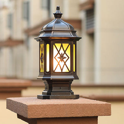 Outside Pillar Lights Modern Waterproof
