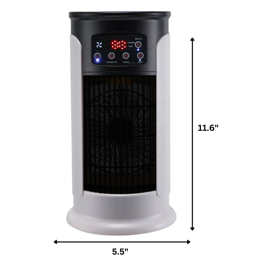 Portable Evaporative Air Cooler – Stand-Up Room Cooler Fan Indoor Unit (No Exhaust Hose Required)