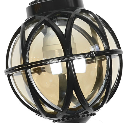 Metal Orb Pendant Light Globe Moisture Proof Outdoor Ceiling Light