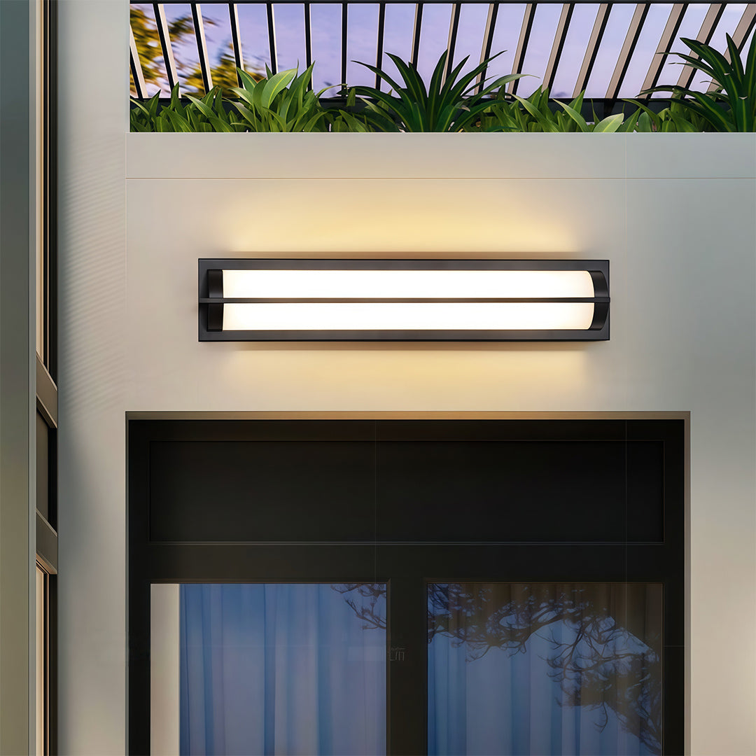 Outdoor Wall Sconces Black Modern Minimalist Waterproof Lamp