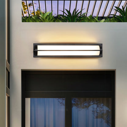 Outdoor Wall Sconces Black Modern Minimalist Waterproof Lamp